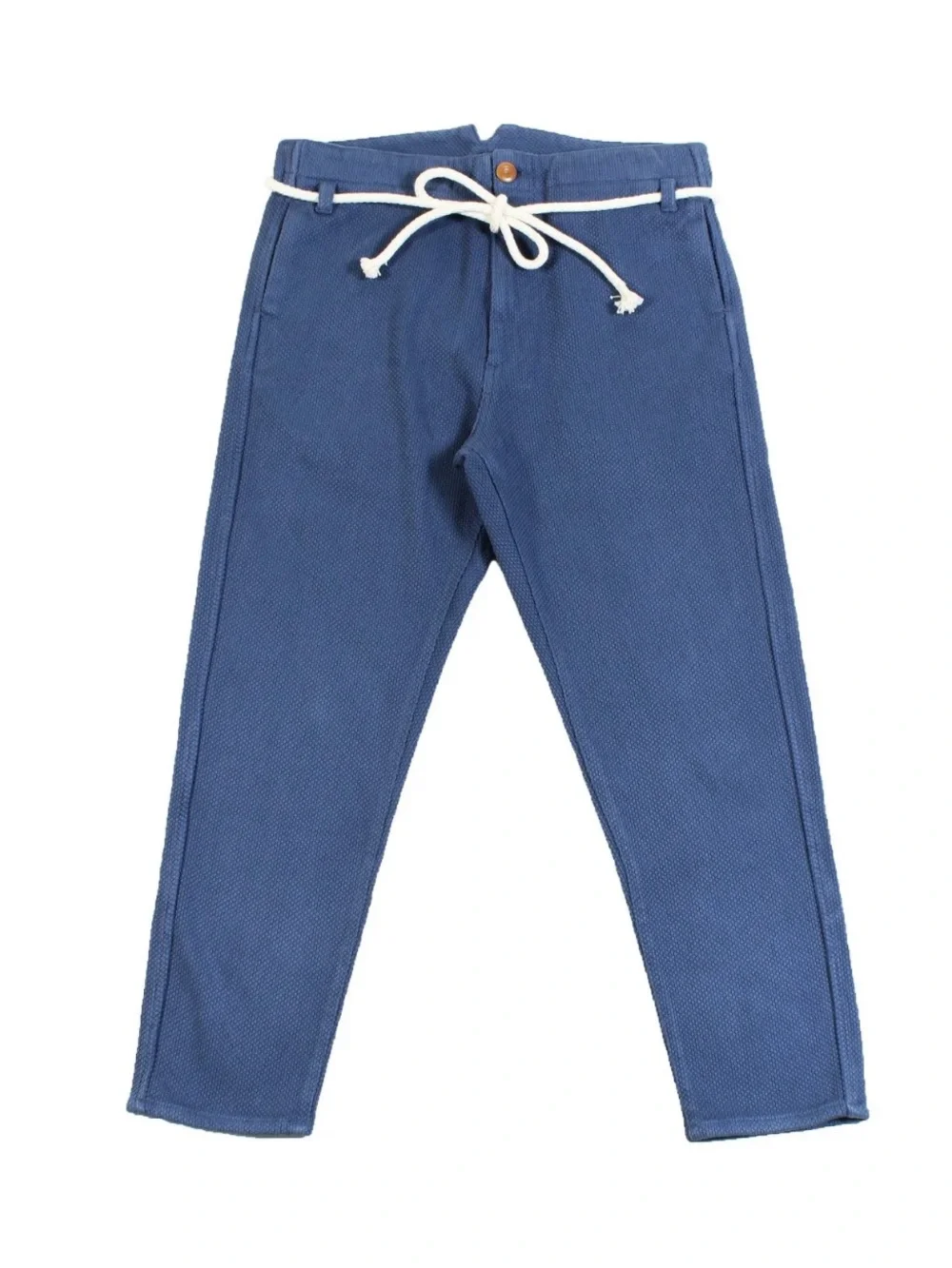 Prospective Flow Kaze - Sashiko INdigo Blue Pants - NO BELT